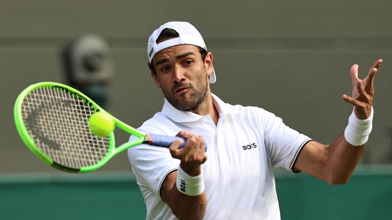Matteo Berrettini ko a Montreal battuto dall'argentino Mariano Navone