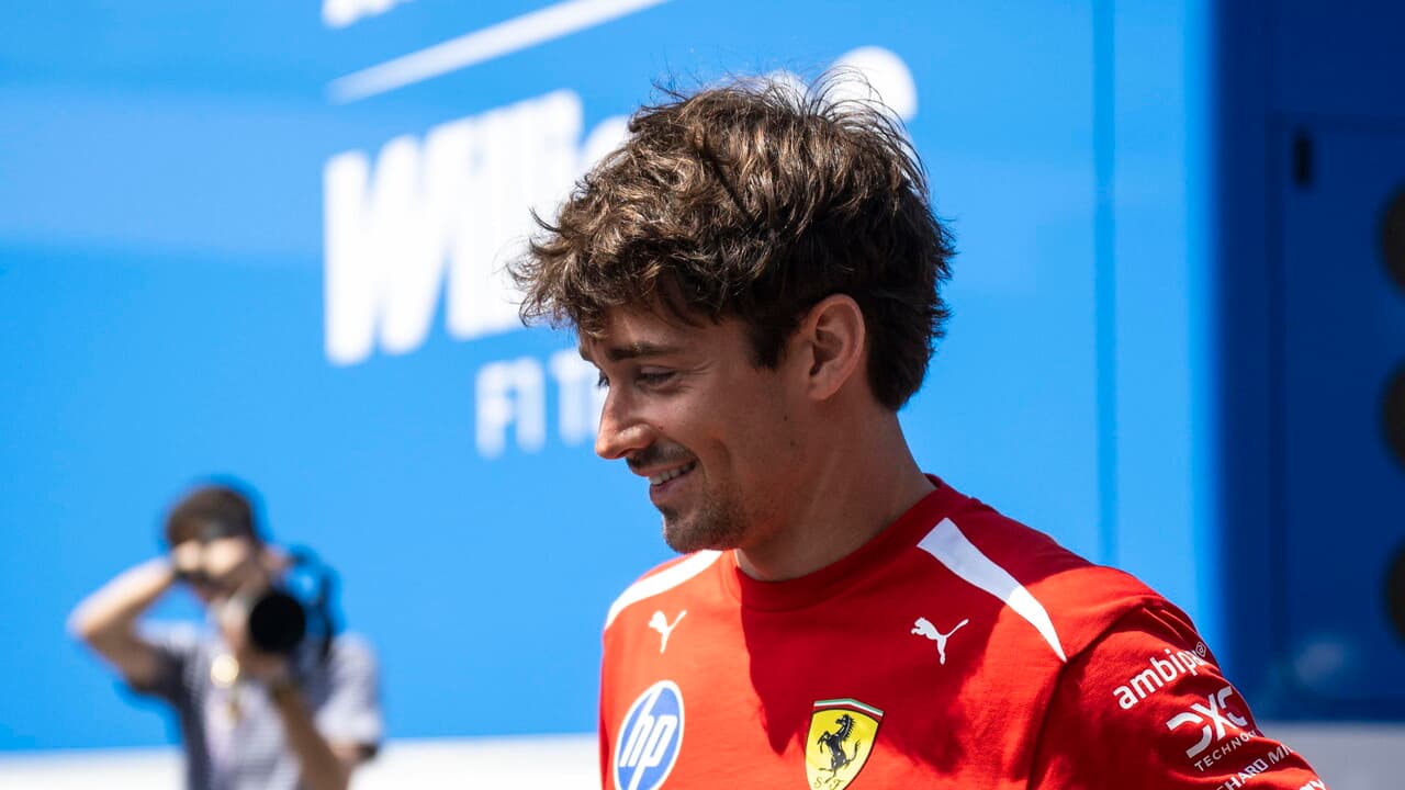 F1: la Ferrari di Leclerc vola in prime libere a Budapest, poi Verstappen