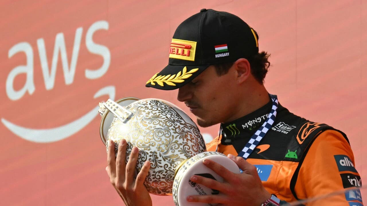 F1, in Ungheria vince Norris davanti a Verstappen