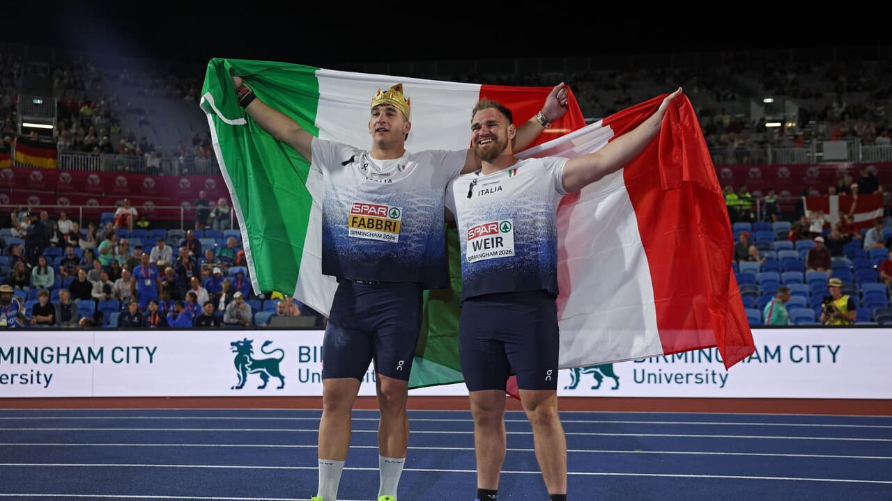 Europei di atletica: doppietta azzurra nel lancio del peso, oro Fabbri e argento Weir
