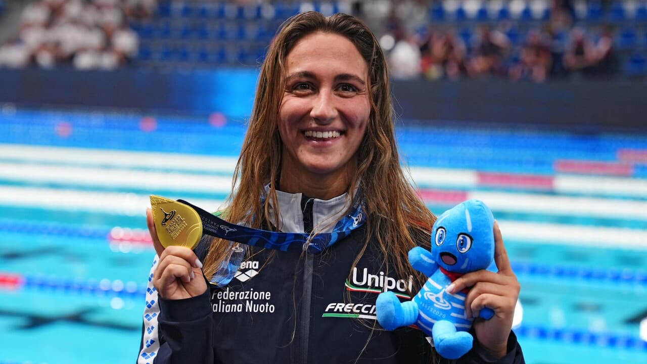 Grande Italia agli Europei di nuoto, ori per Quadarella e Martinenghi