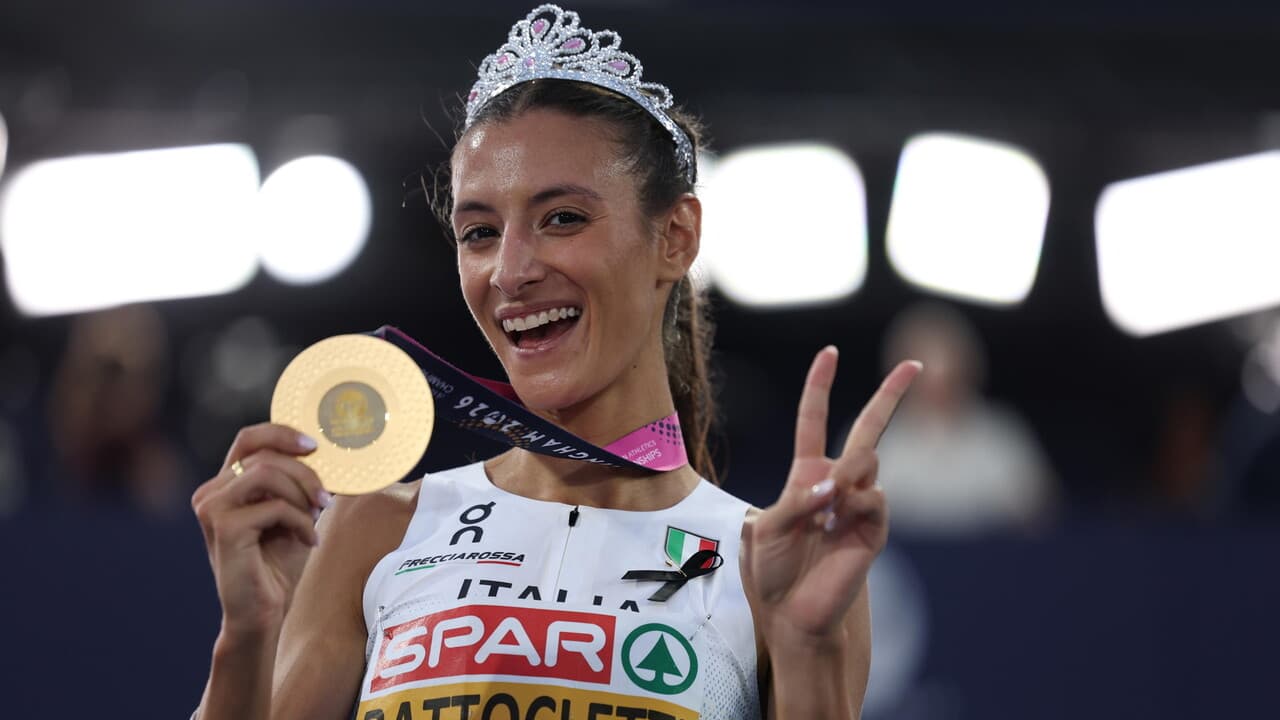 Europei di atletica: Battocletti magico bis, dopo i 5000 vince l'oro anche nei 10000