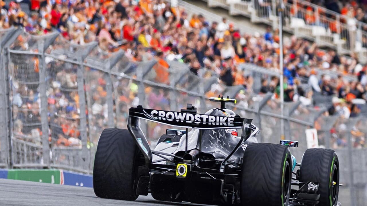 F1: Gp Olanda, Antonelli il più veloce nell'unica sessione di libere