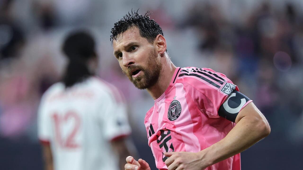 Messi segna la rete numero 100 con l'Inter Miami