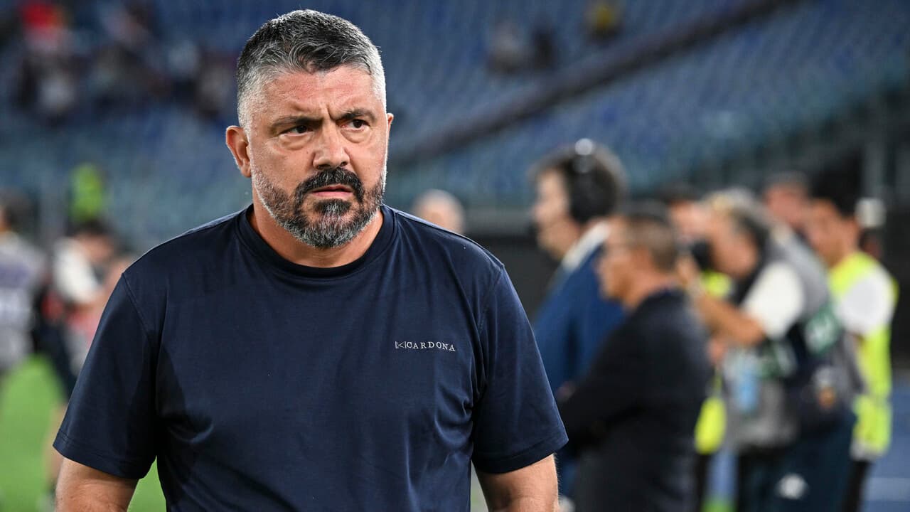 Lazio: Gattuso 'vogliamo ricominciare da dove abbiamo lasciato'
