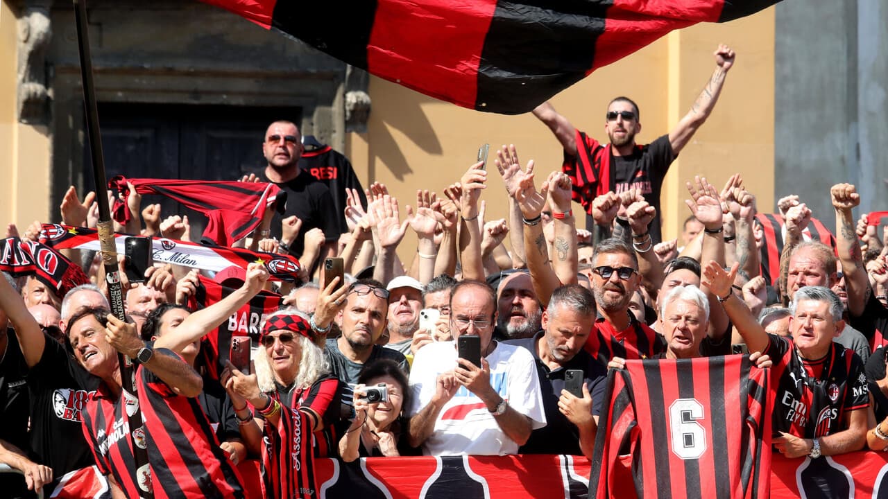 Dalla Figc alla Lega di Serie A, i vertici del calcio ai funerali di Baresi