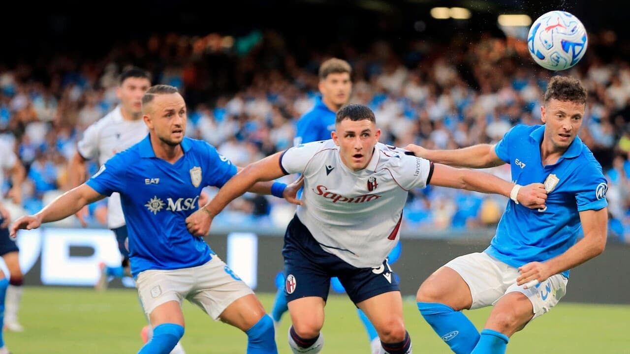 Serie A: prima vittoria di Allegri al Maradona, con il Bologna decide Lobotka