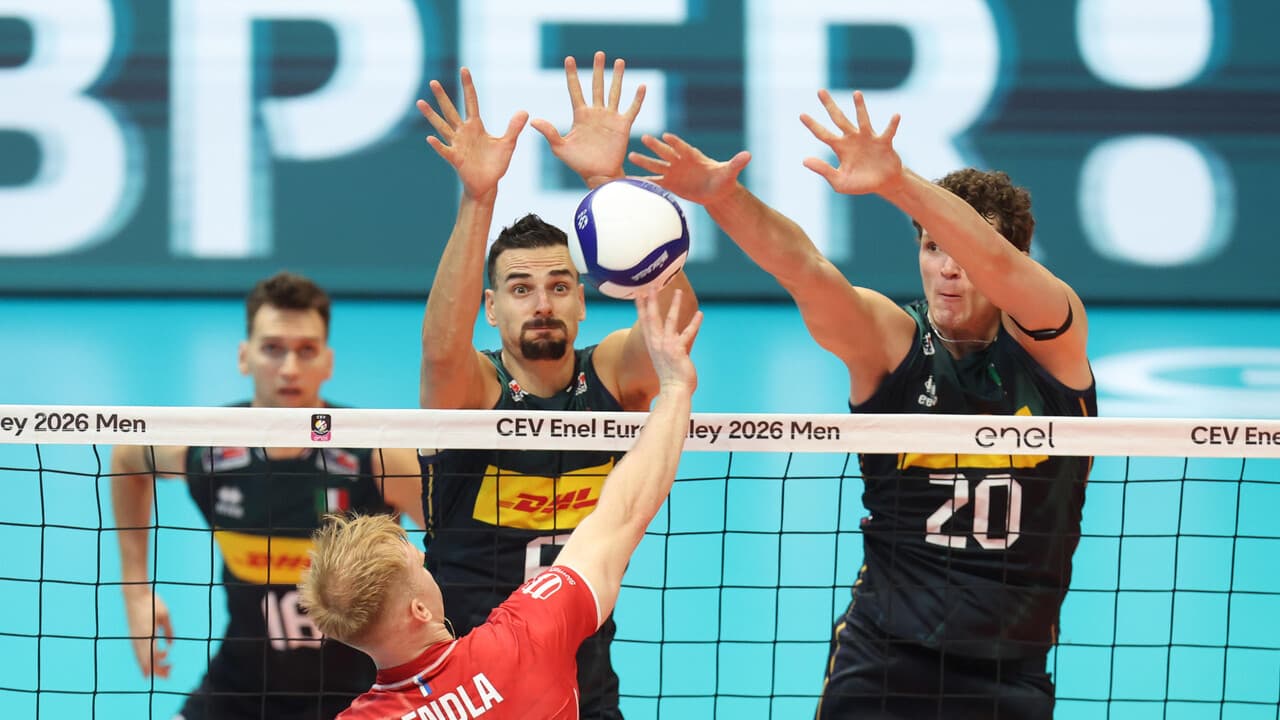 Eurovolley: l'Italia batte anche la Slovacchia ed é negli ottavi