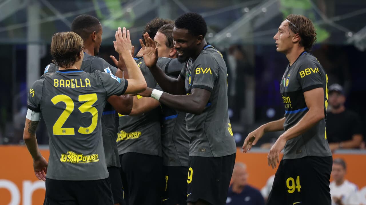 Serie A: l'Udinese parte bene ma l'Inter la ribalta, è 5-3 a San Siro
