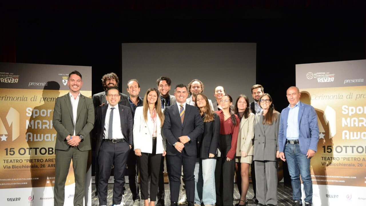 Roma, Como e Atalanta fra le società premiate Sport marketing awards di Arezzo