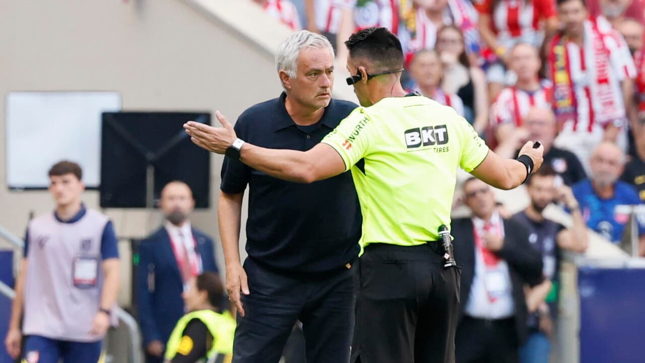 LaLiga: è tornato il Mourinho furente, e' polemica in Spagna
