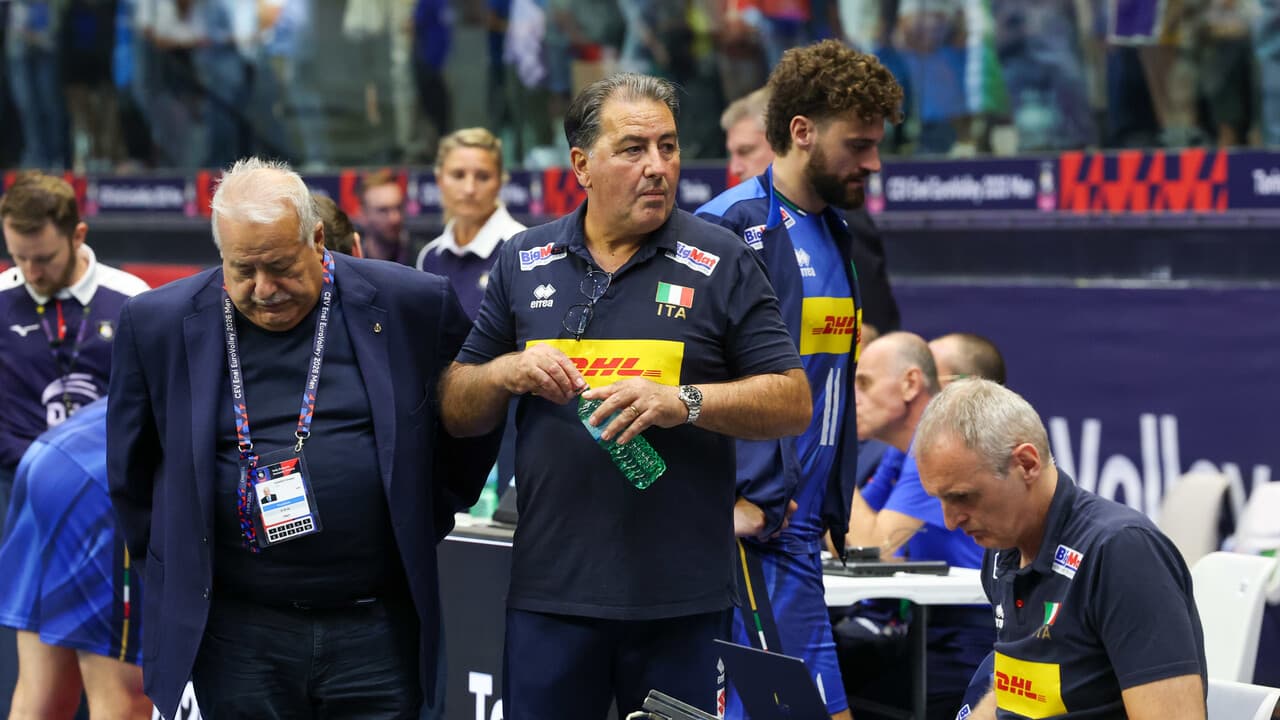 Eurovolley: delusione Italia, Manfredi 'avanti con De Giorgi, parleremo'