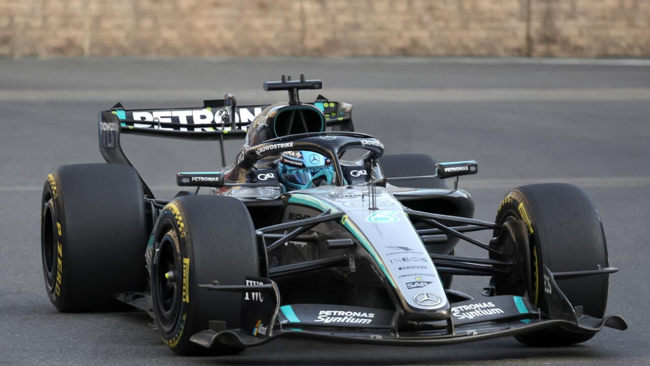 F1: super-Russell a Baku, la Mercedes detta i tempi