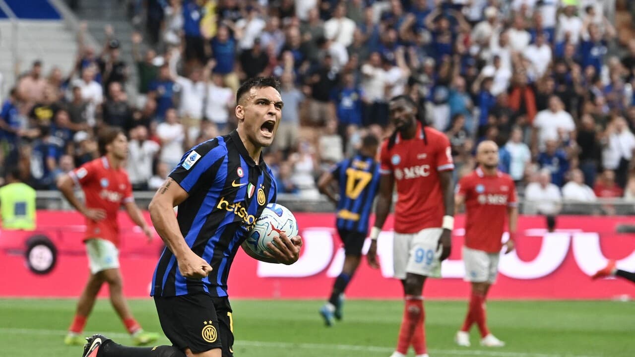 Serie A: Inter rimonta-show, Lautaro nel finale firma il 3-2 sul Napoli