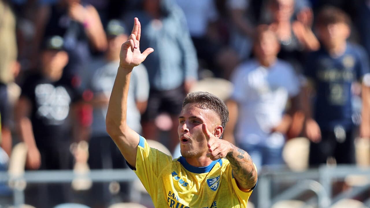 Tendinopatia al tendine d'Achille, il Frosinone perde Raimondo